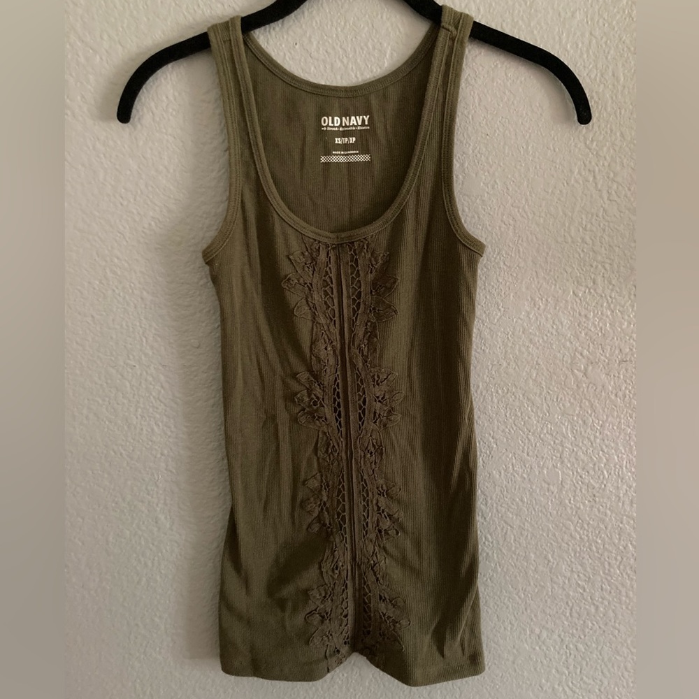 Army Green Women’s Tank Top